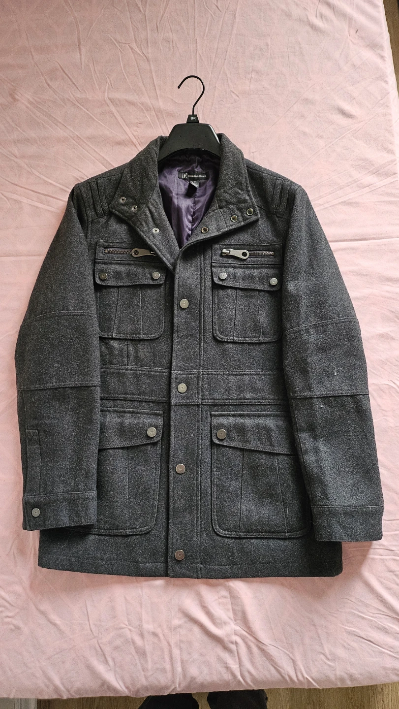 Men's woolen winter Jackets, used  Size - S / M - photo 4