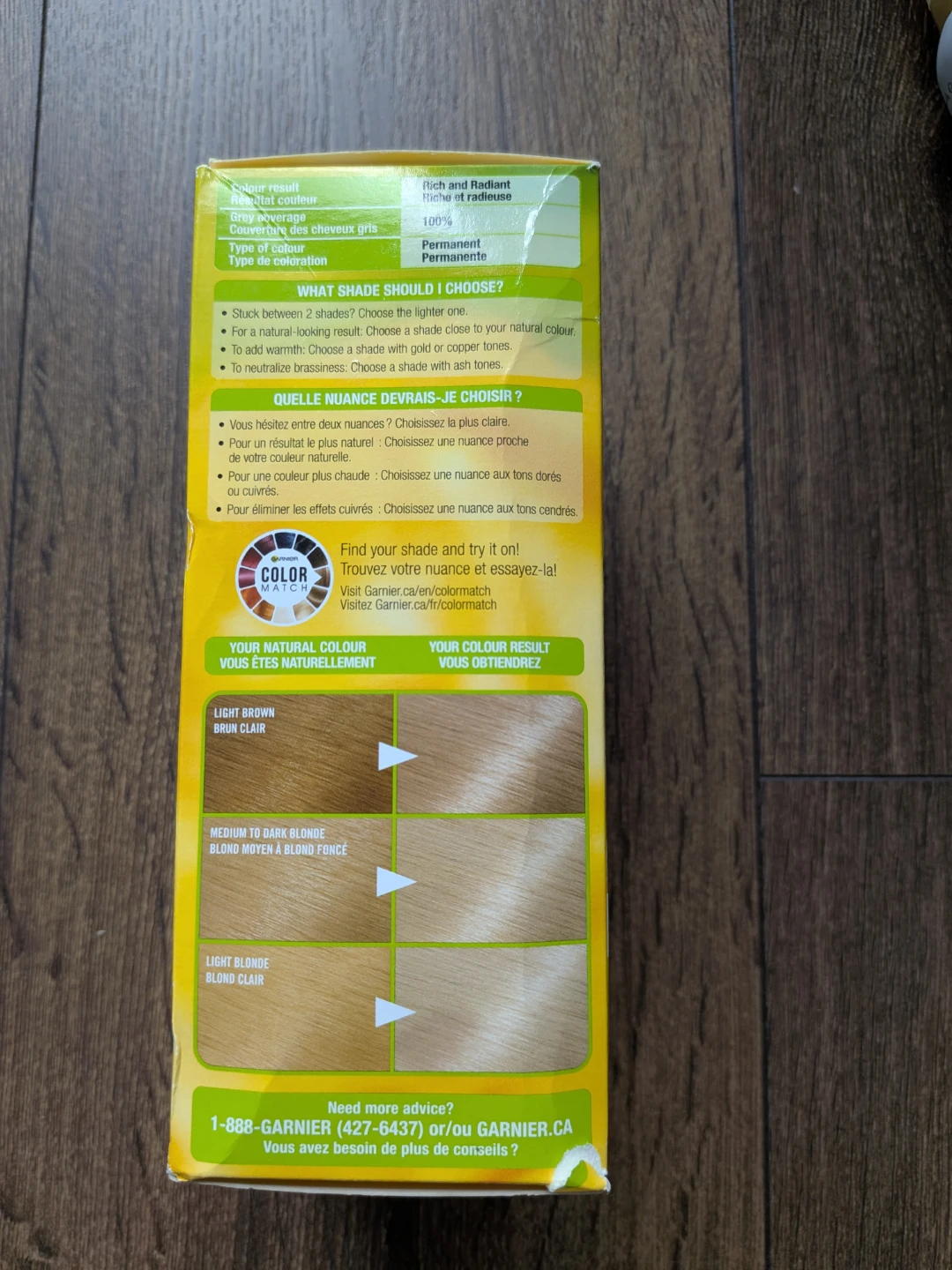 Garnier Nutrisse Cream Hair Colour 913 – Natural Light Blonde - photo 4