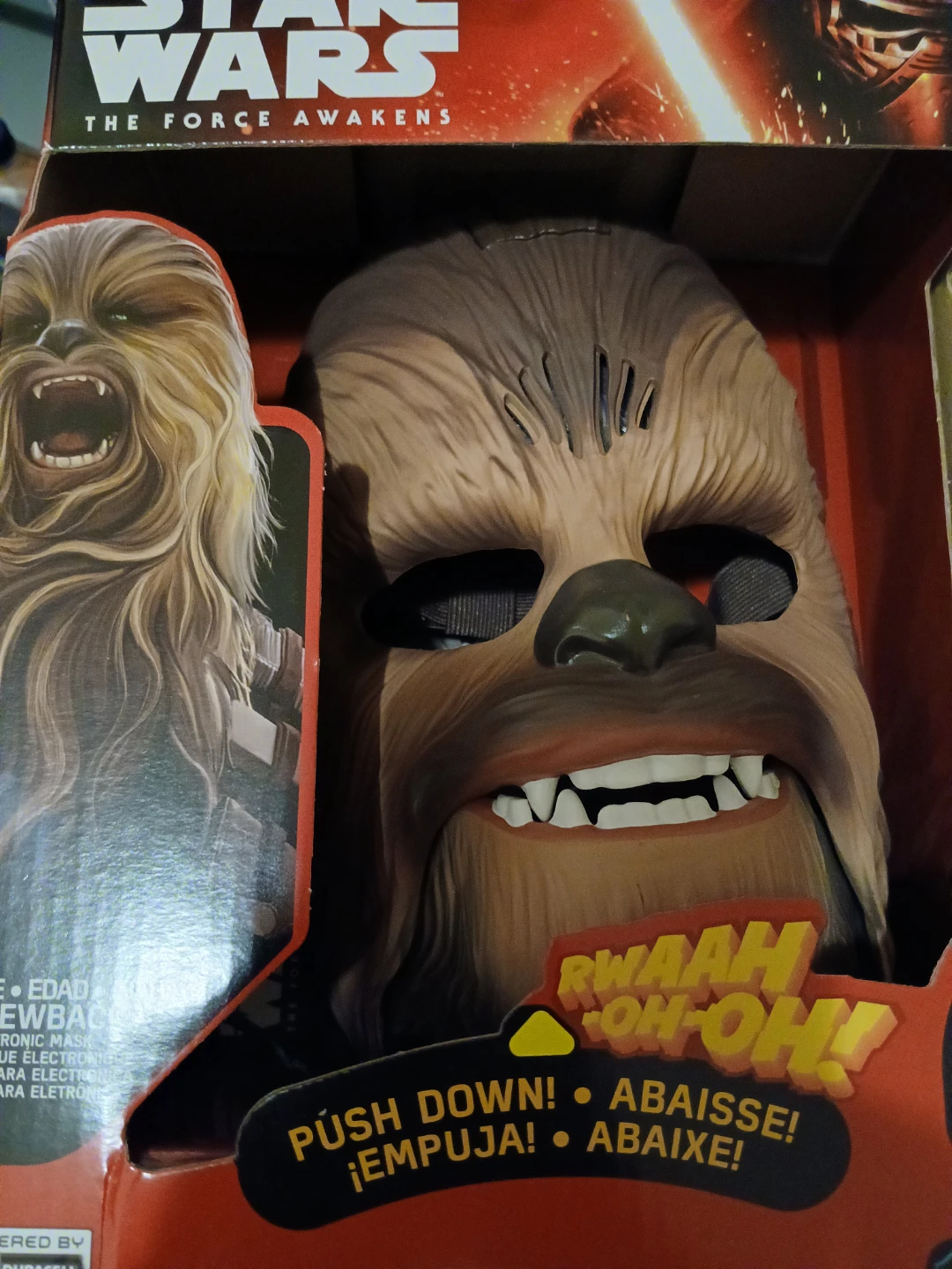 Star Wars The Force Awakens Chewbacca Electronic Mask