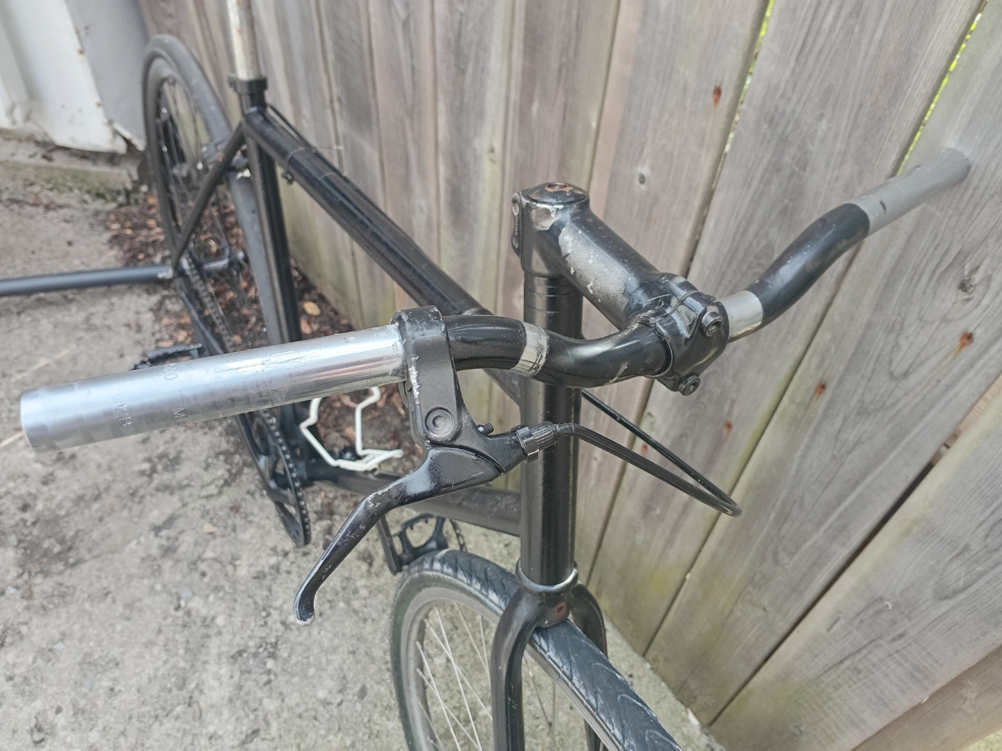 Black Commuter Fixed Gear Bike - photo 5