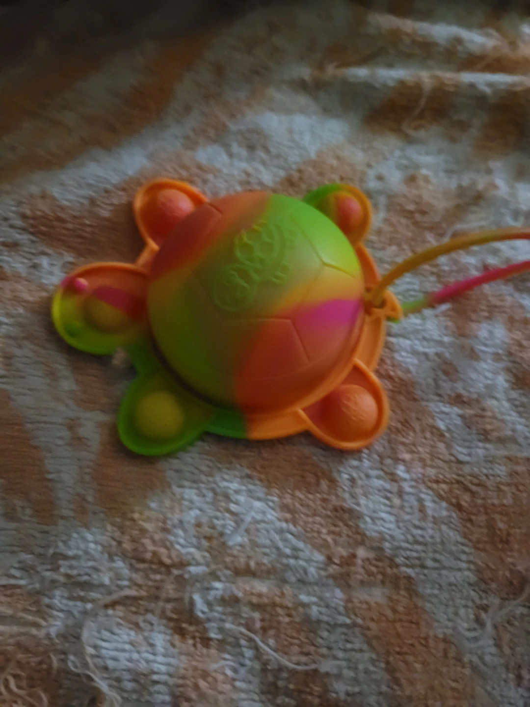 Turtle fidget pop it toy