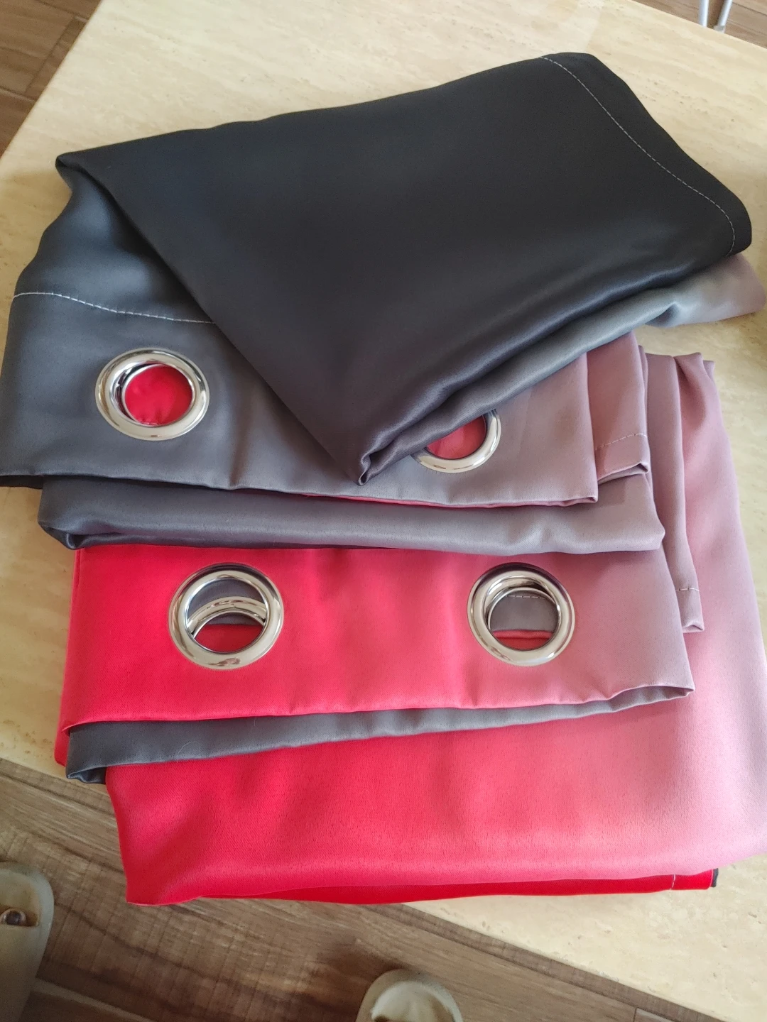 Eyelet Curtains (Set of 4)