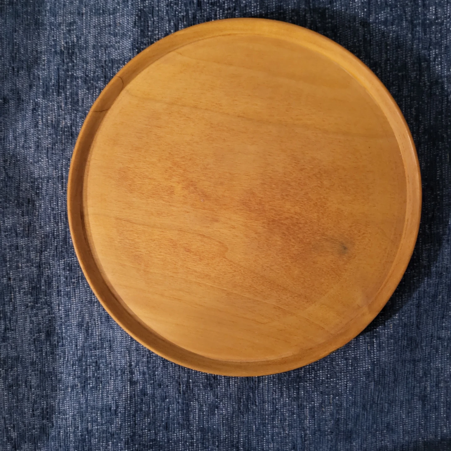 Wooden Round Serving Platter - photo 2