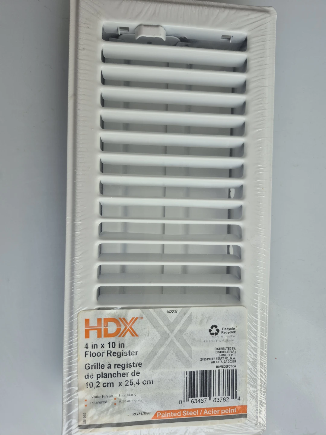 HDX 4 x 10 inch Floor Register