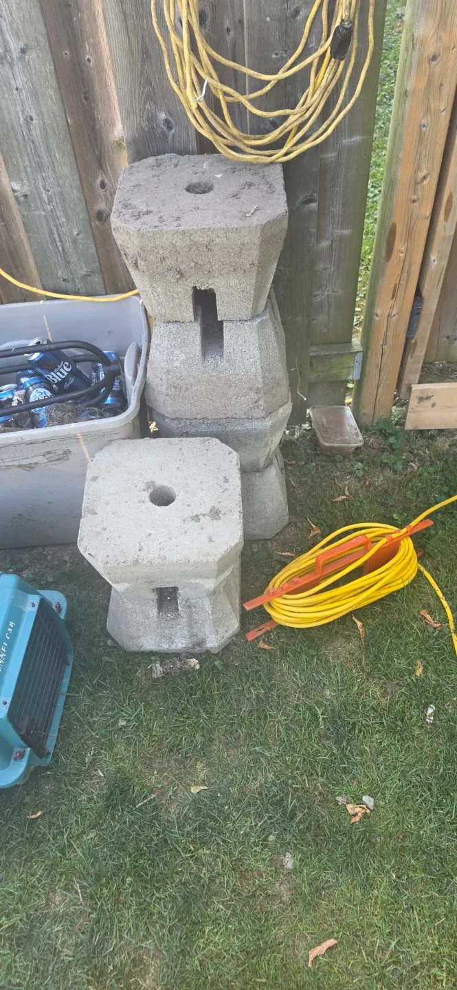 Concrete Blocks - Set of 6