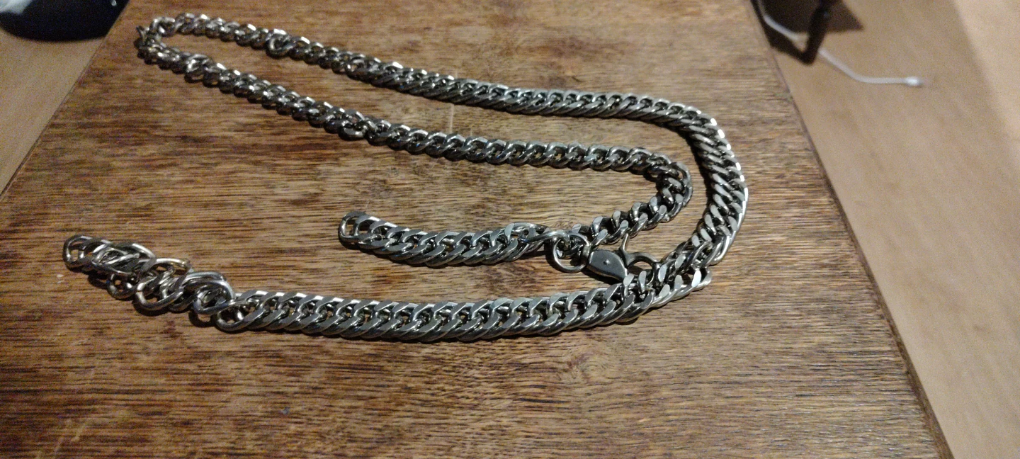 Silver Chain Belt or Necklace