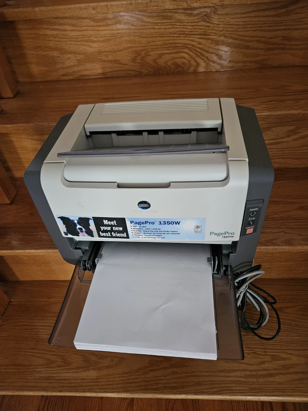 Konica Minolta PagePro 1350W Laser Printer