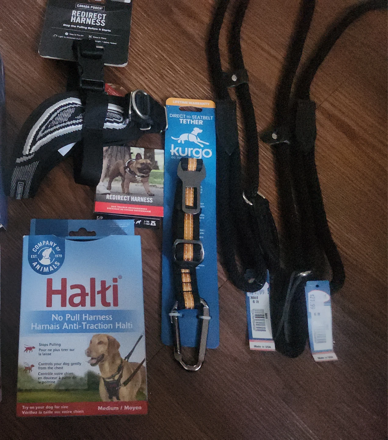 Halters / leashes for pets sm&med