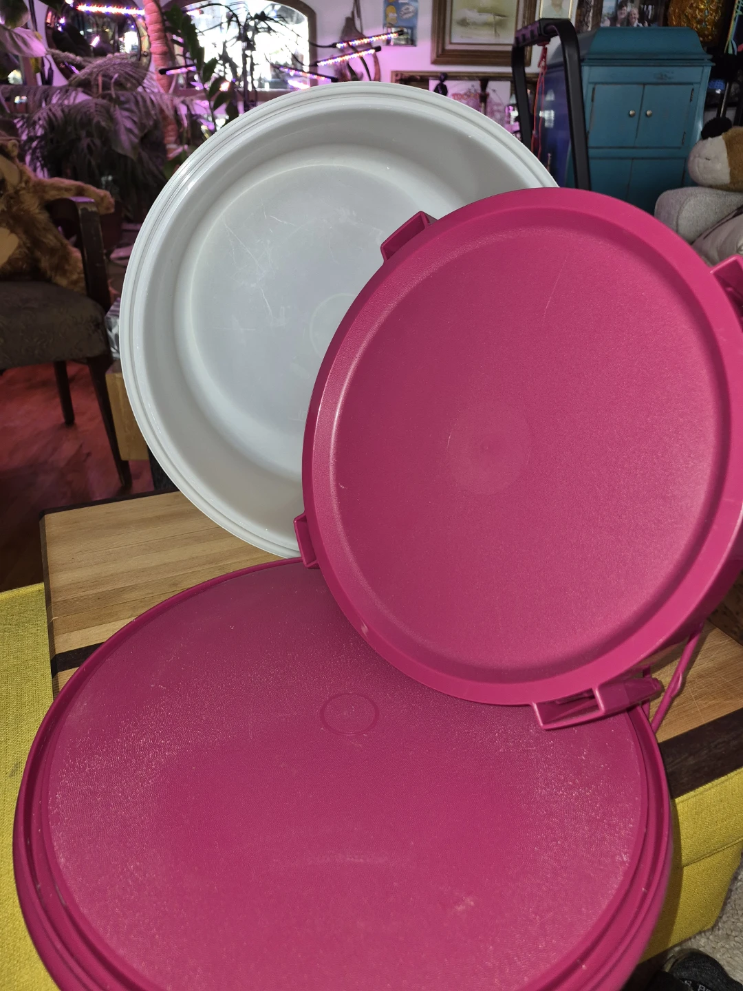 Tupperware Cake Taker Carrier Container - photo 3