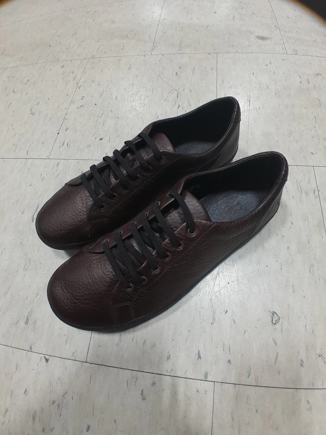 Original Bramfords Brown Leather Sneakers Men's Size 15 - photo 3