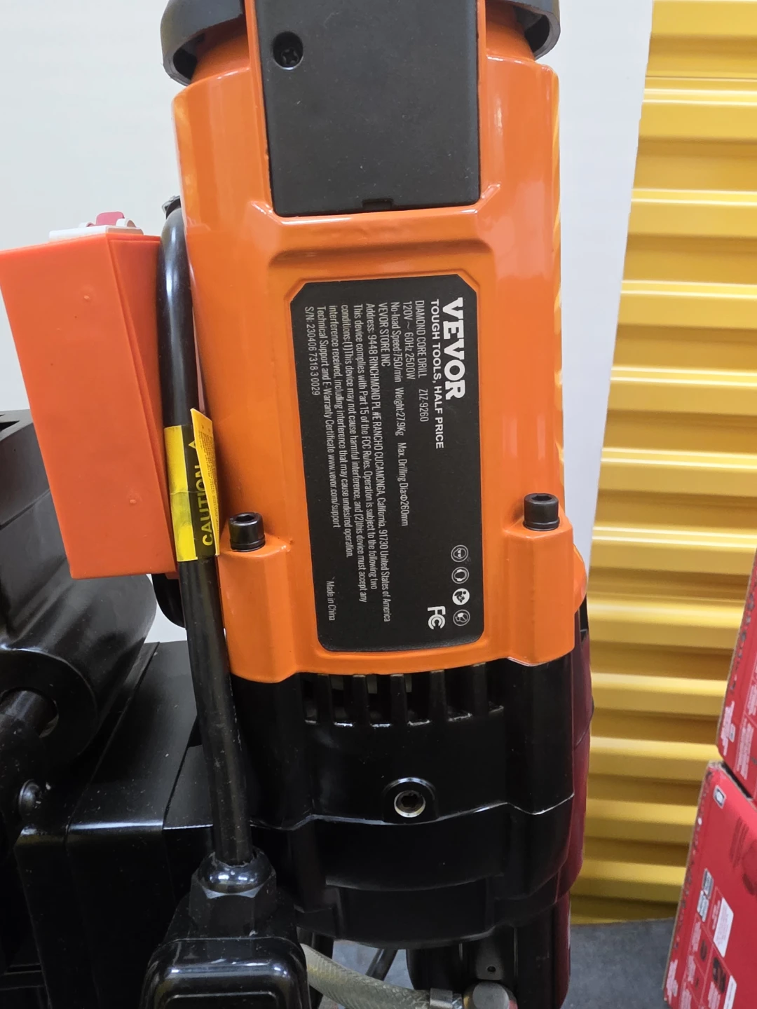 Vevor Core Drill Machine - photo 5