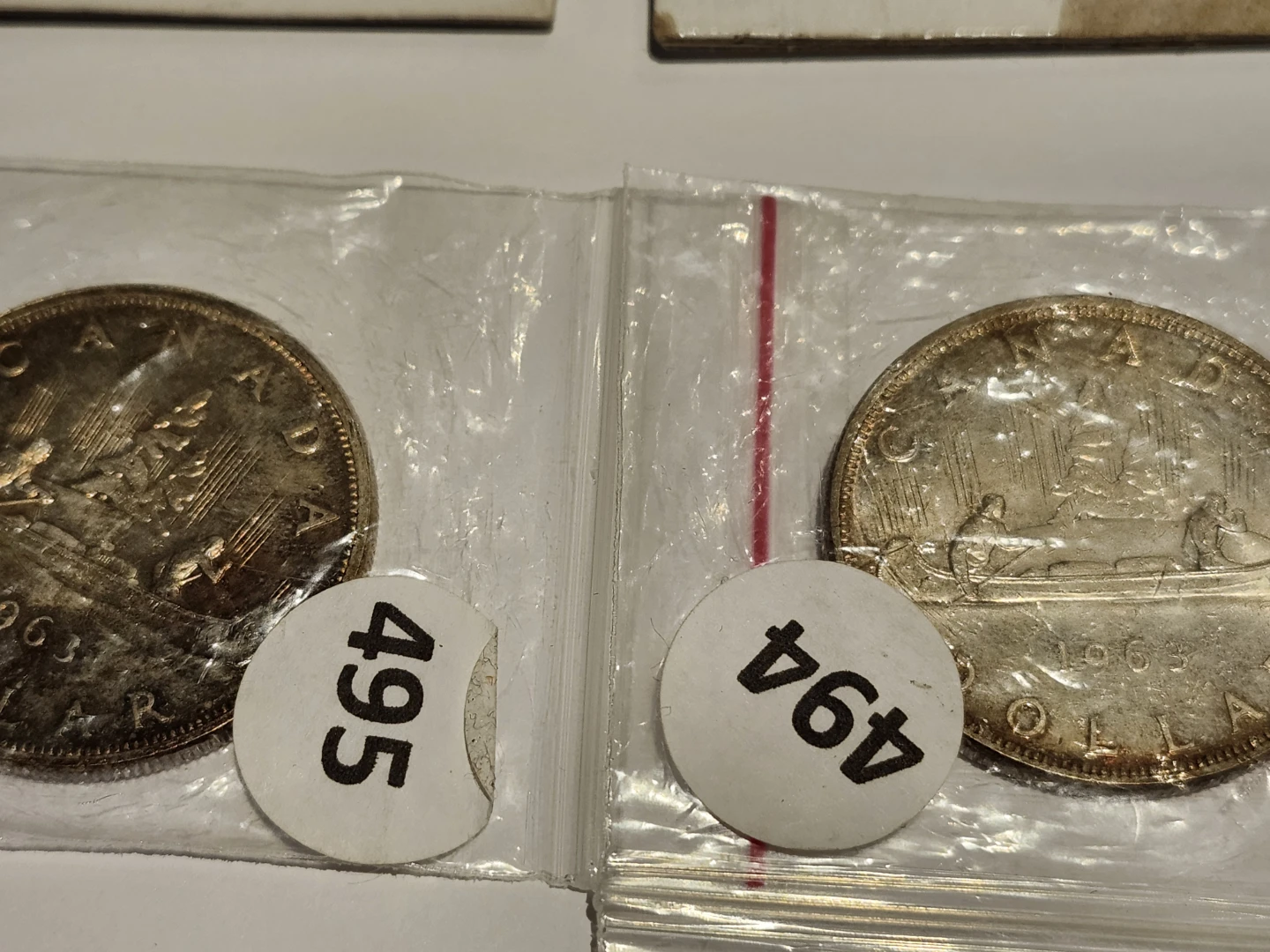 Canadian Silver Dollars - photo 3