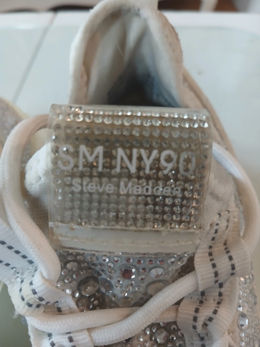 Steve Madden SM NY90 Rhinestone Sneakers - photo 2