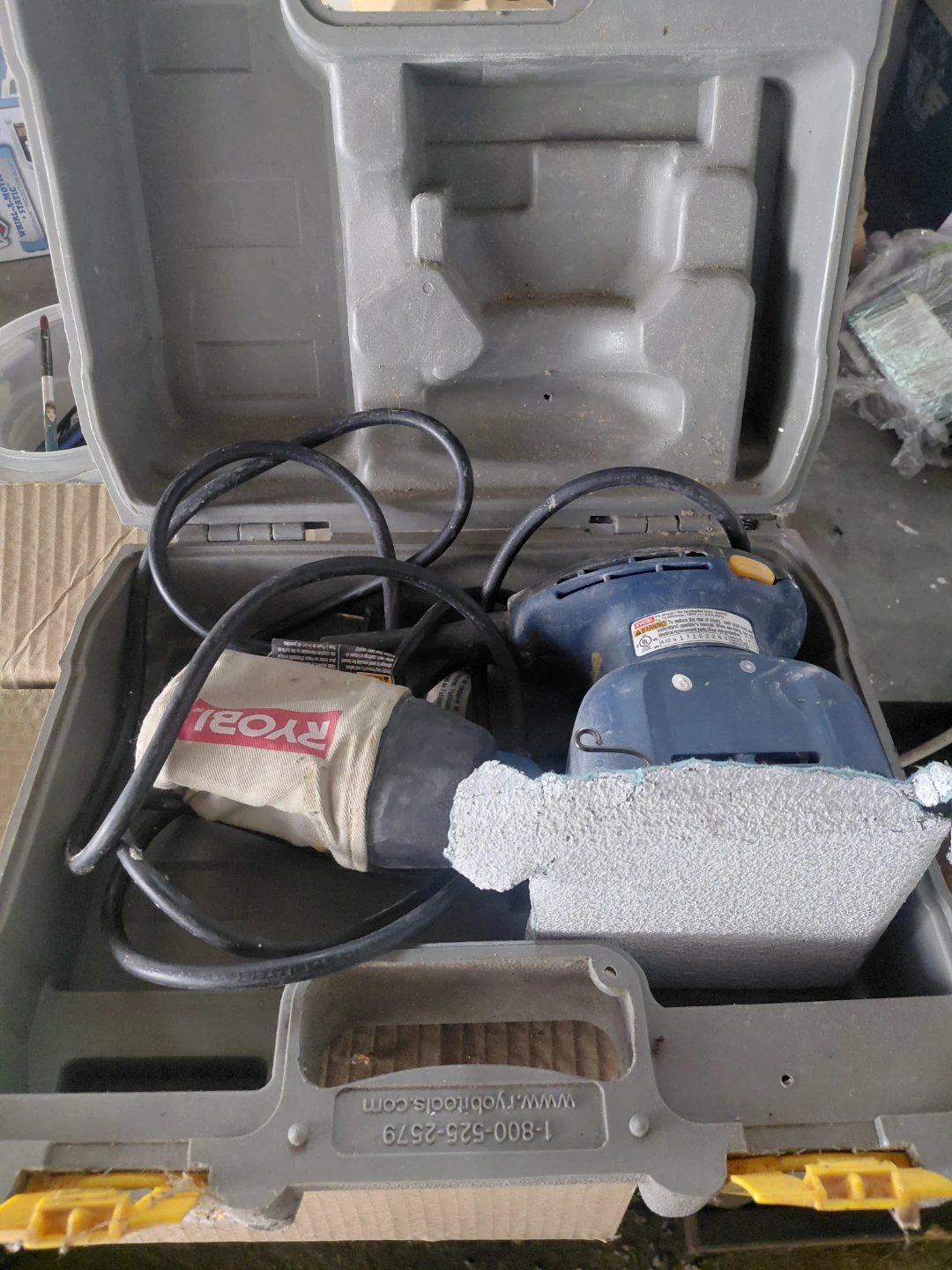 Ryobi Orbital Sander with Case