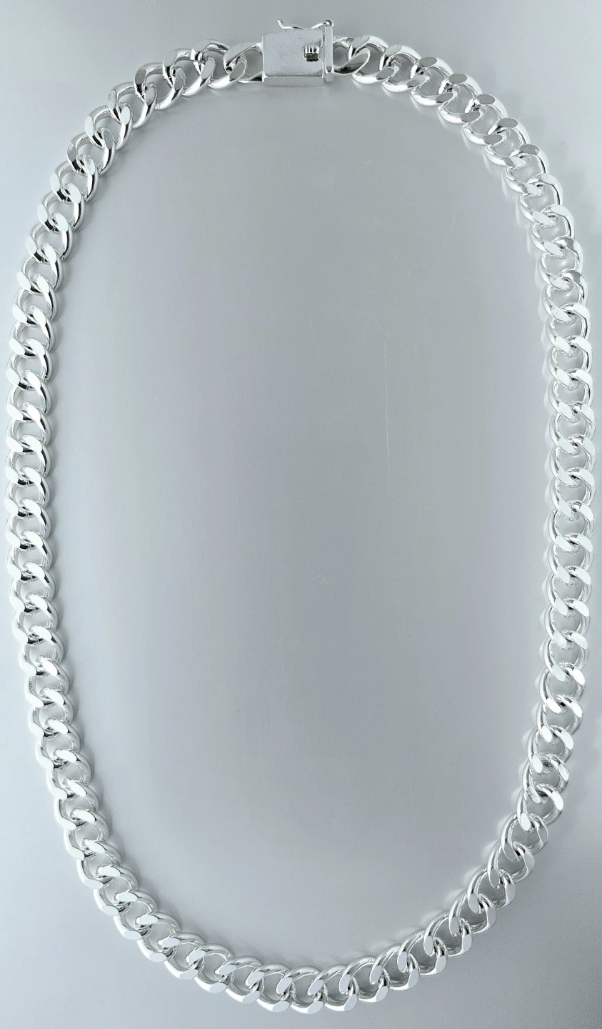 Silver Cuban Link Chain
