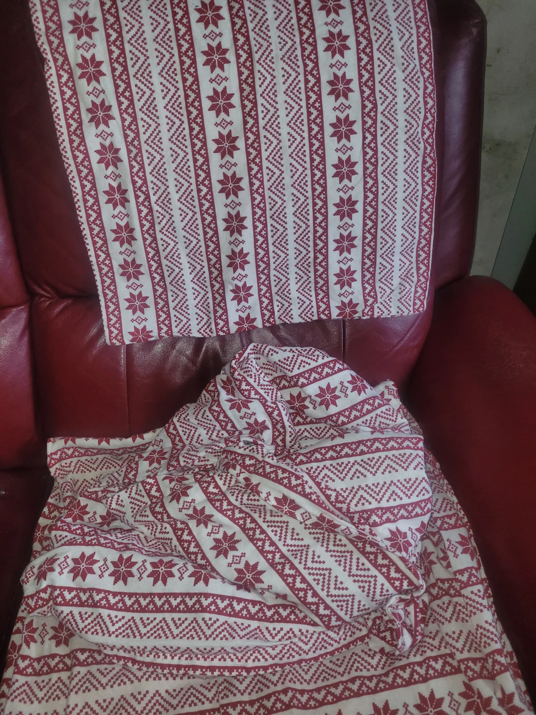 Twin/single flannel sheet set