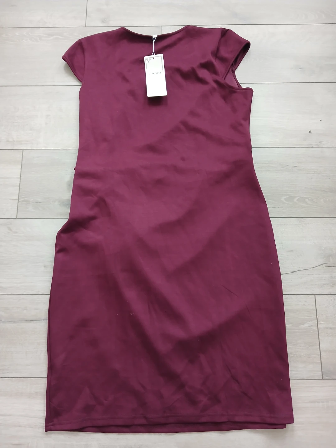 Ete Women's Cap Sleeve Ruched Sheath Dress - photo 2