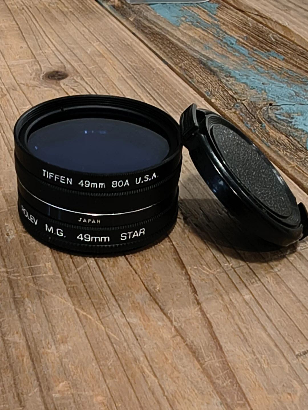 Tiffen 49mm 80A and Rolev M.G. 49mm Star Lens Filters