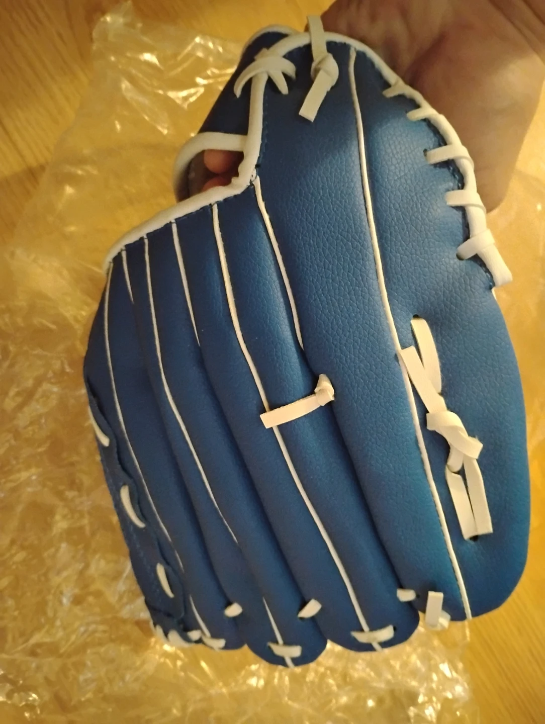 Blue and White Baseball Glove (BRAND NEW - Never Used) - photo 5