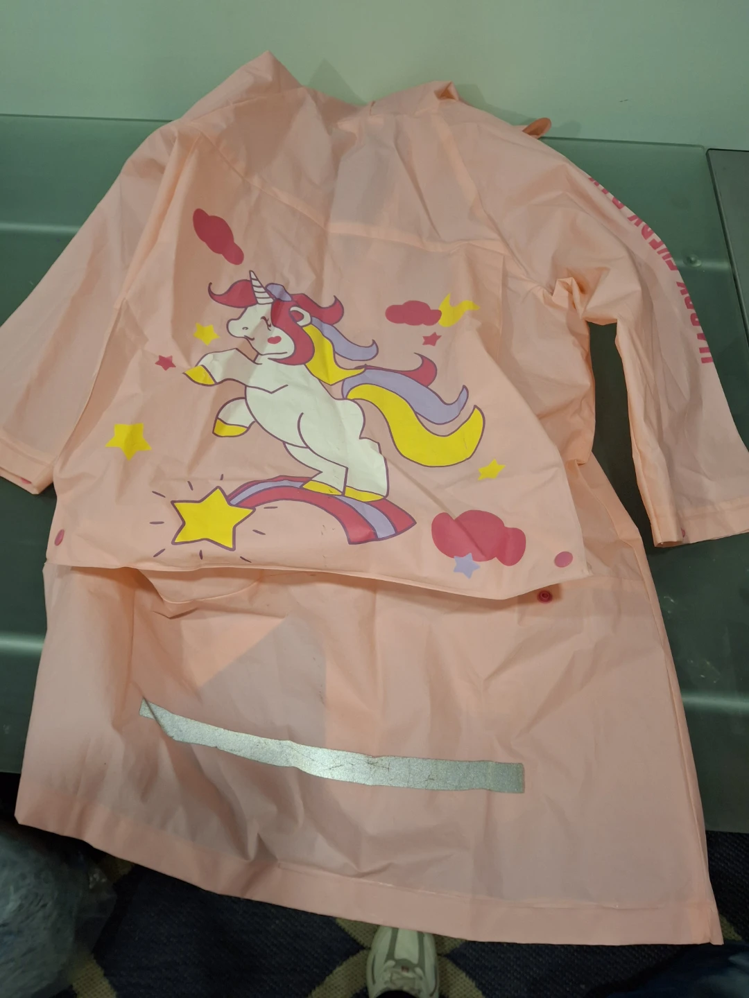 Kids Unicorn Raincoat Size XL - photo 3