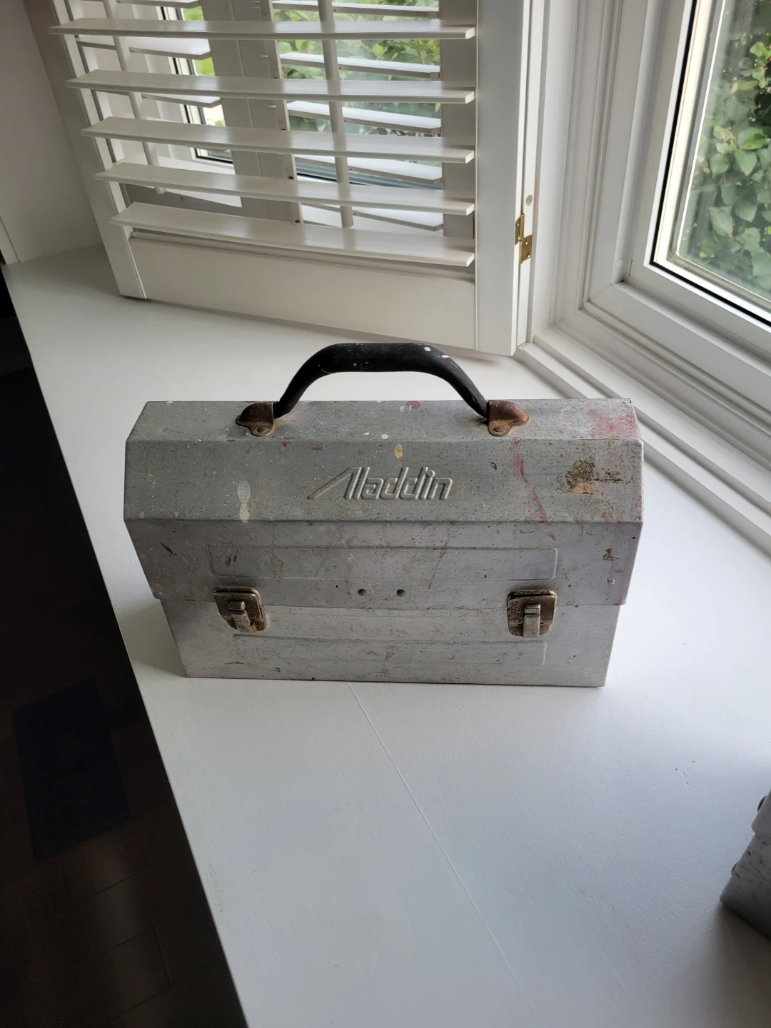 Industrial Miners Lunchboxes.L. May and Aladdin  Lunch pails - photo 2