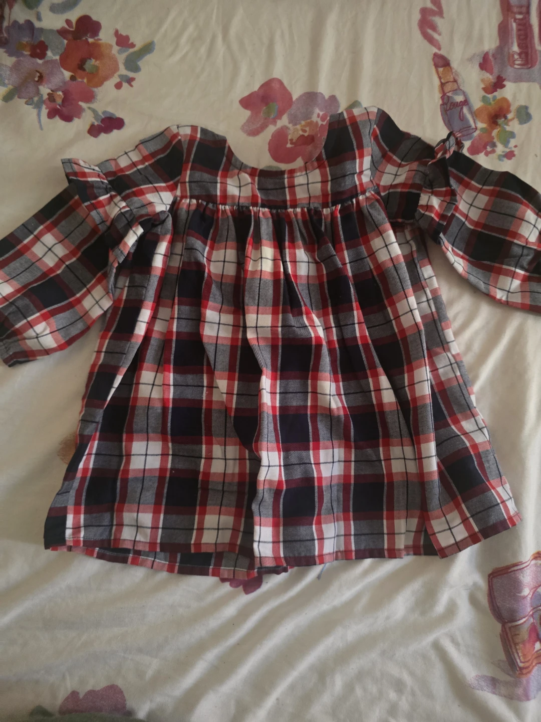 The Children's Place Plaid Tunic Top