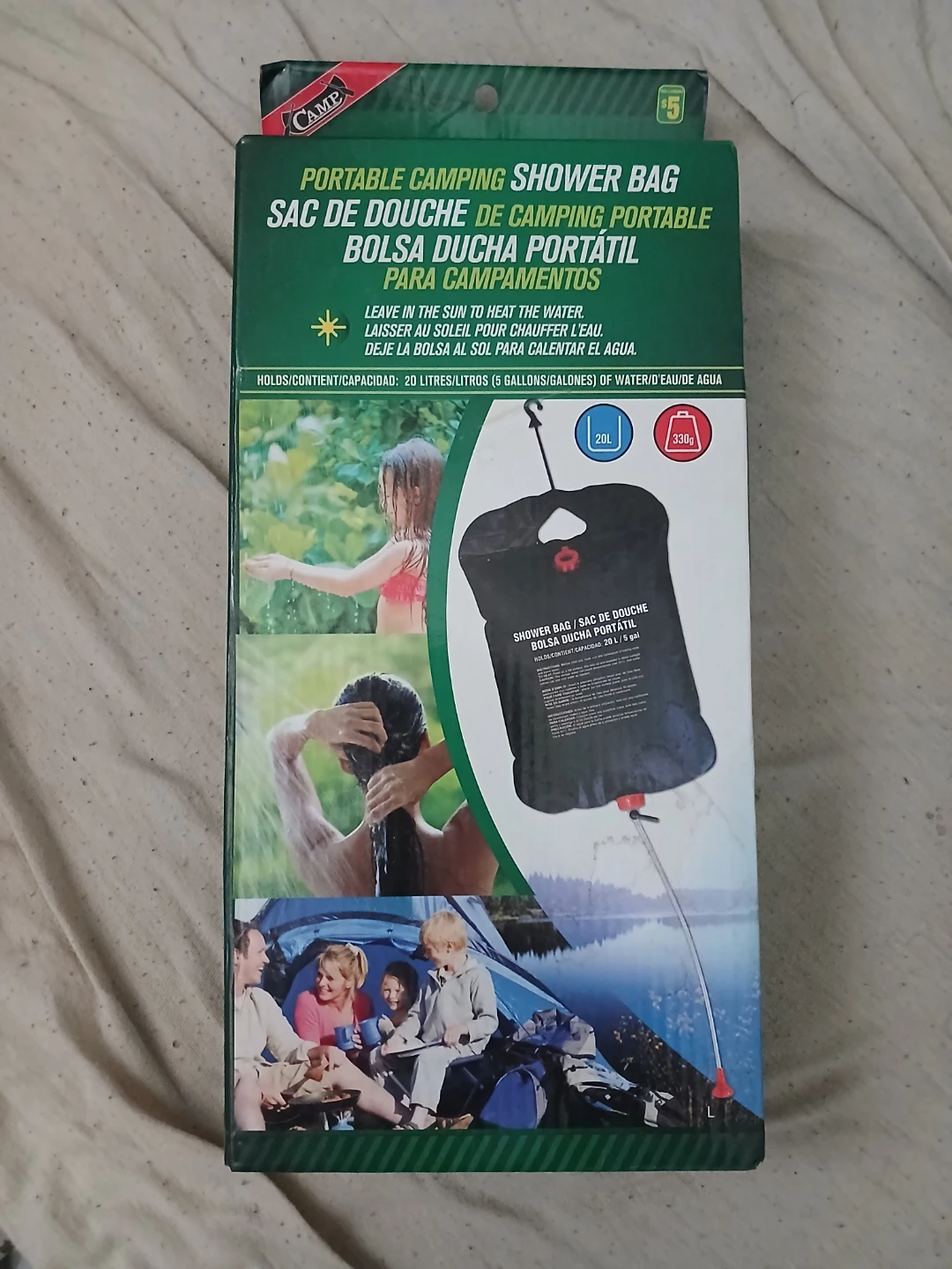 CAMP Portable Camping Shower Bag
