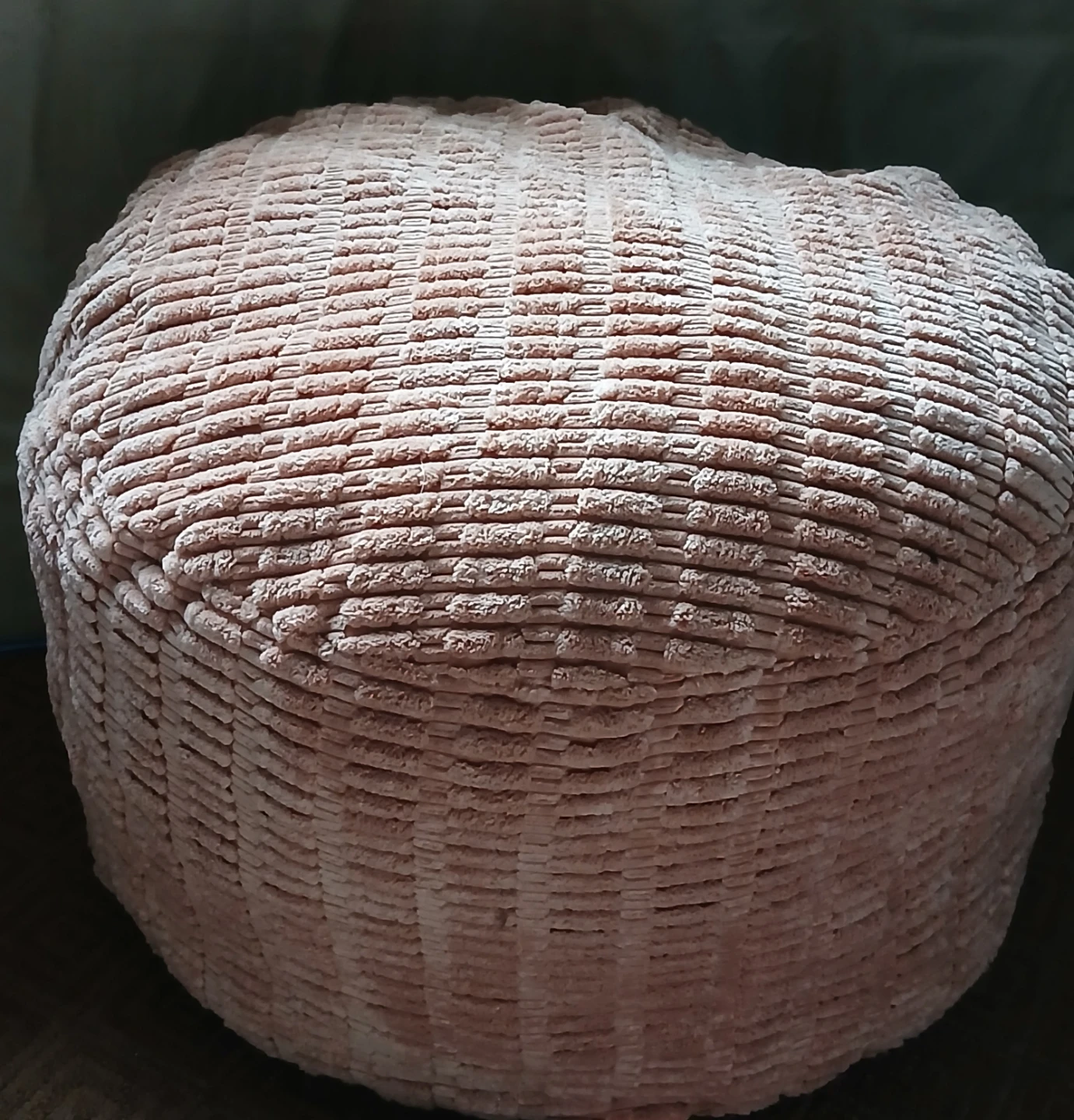 Large pouffe