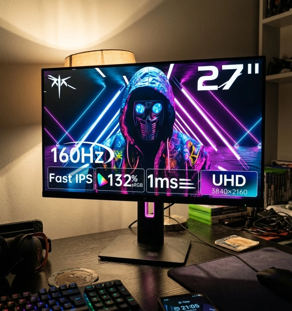 KTC 27" 4K UHD 160Hz Gaming Monitor (H27P22S)