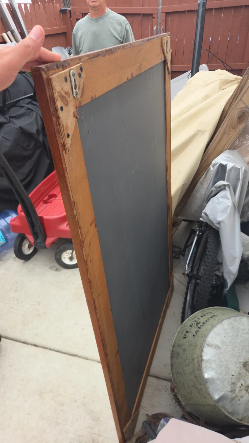 Wooden Framed Mirror - photo 4