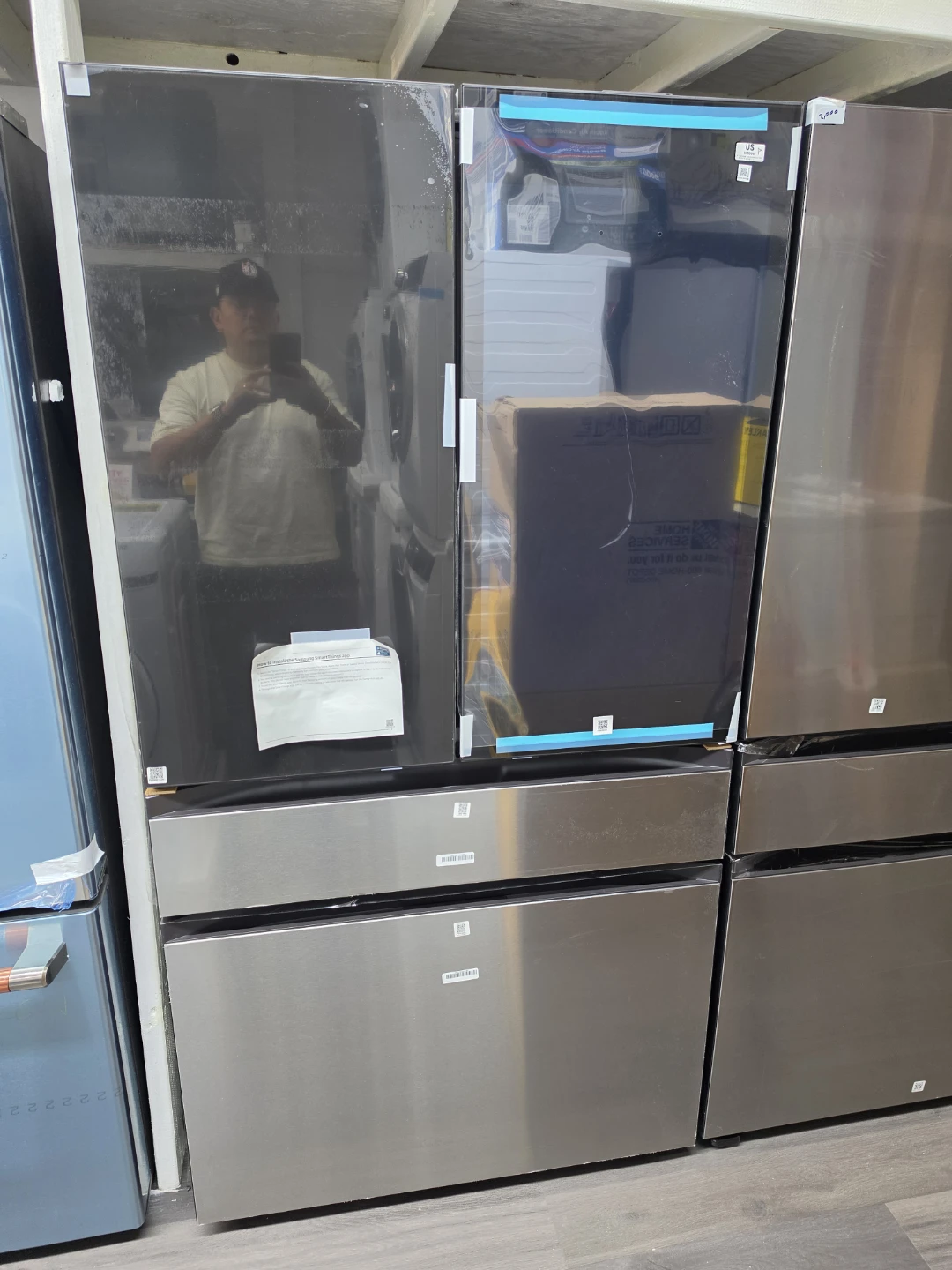 Samsung Bespoke 36in Standard Depth 4-Door Fridge