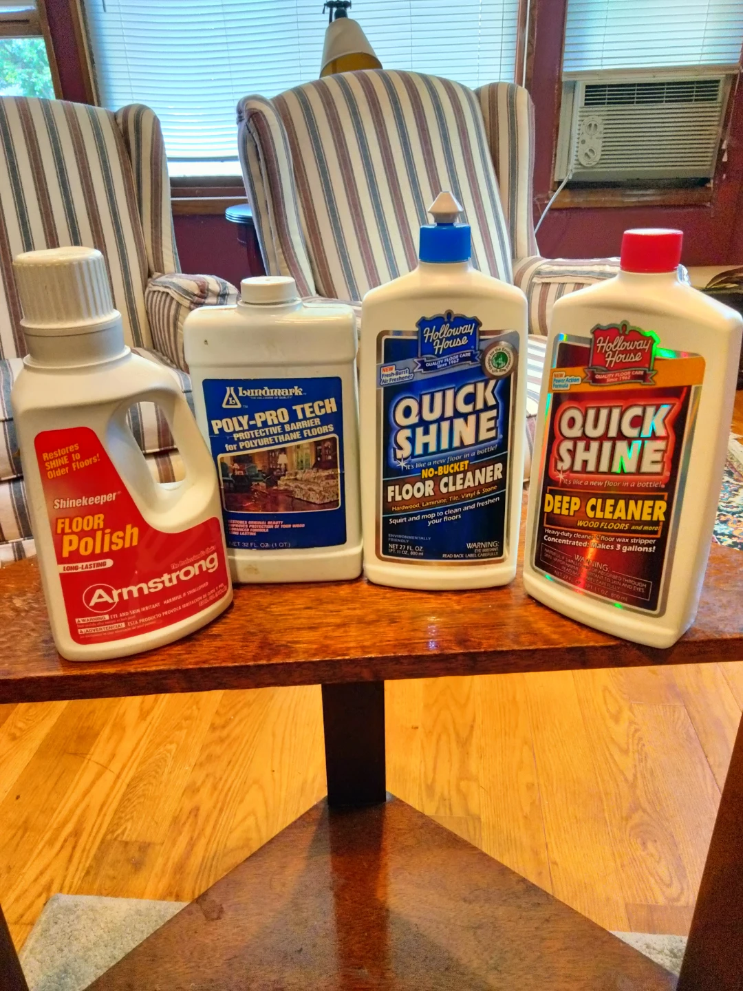 Armstrong, Lundmark, Holloway's Quick Shine Floor Cleaners