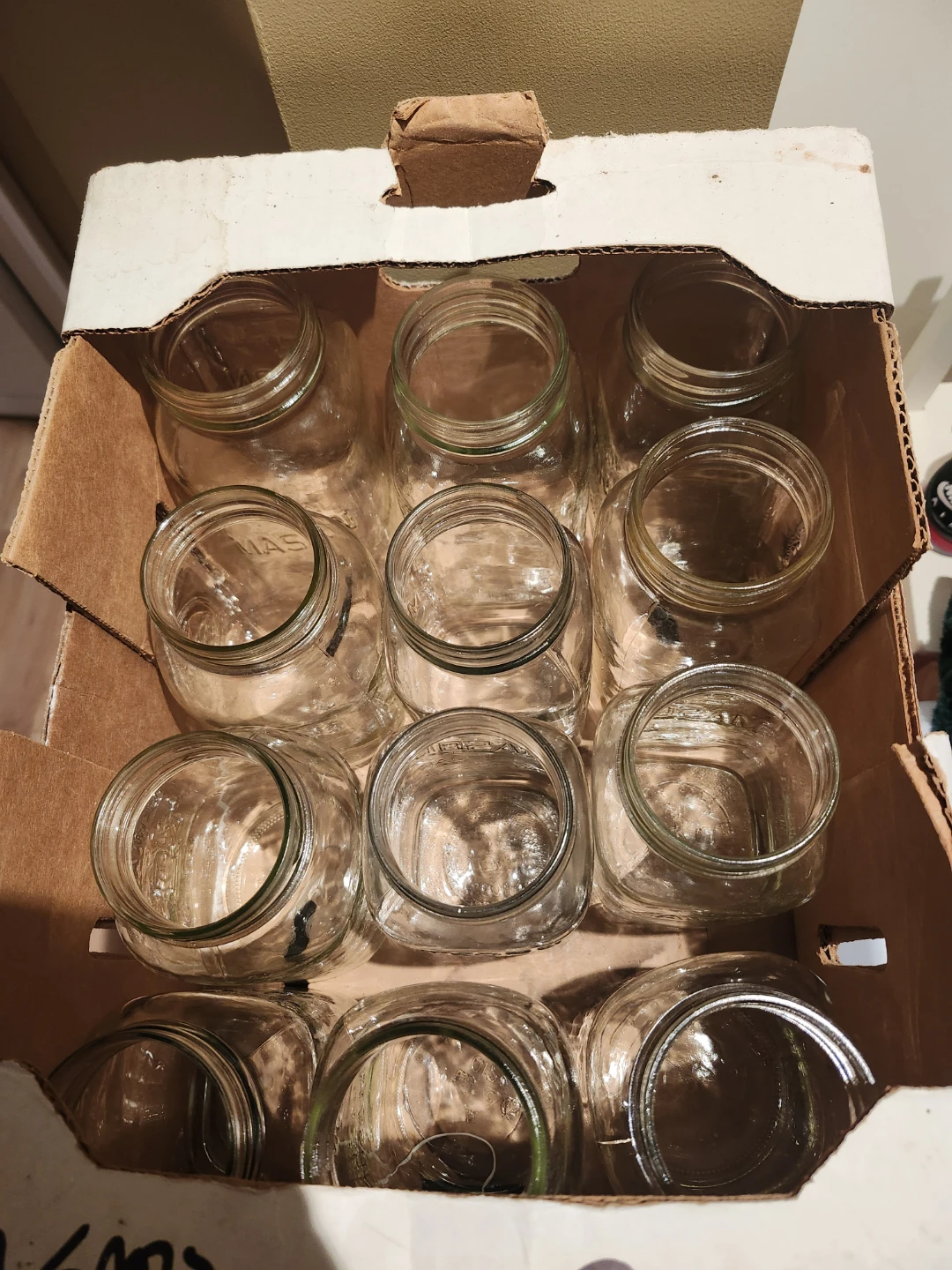 4 cases of Mason Jars for Tomato Sauce