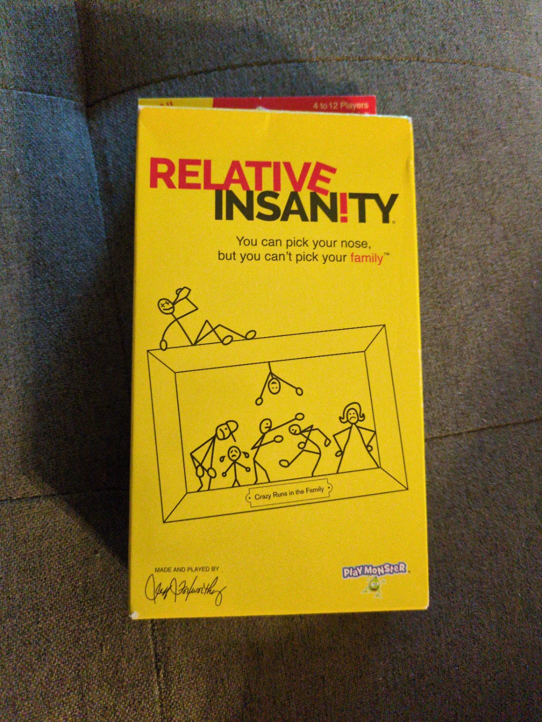 Relative Insanity Card Game - Big Daddy's Expansion Pack 1