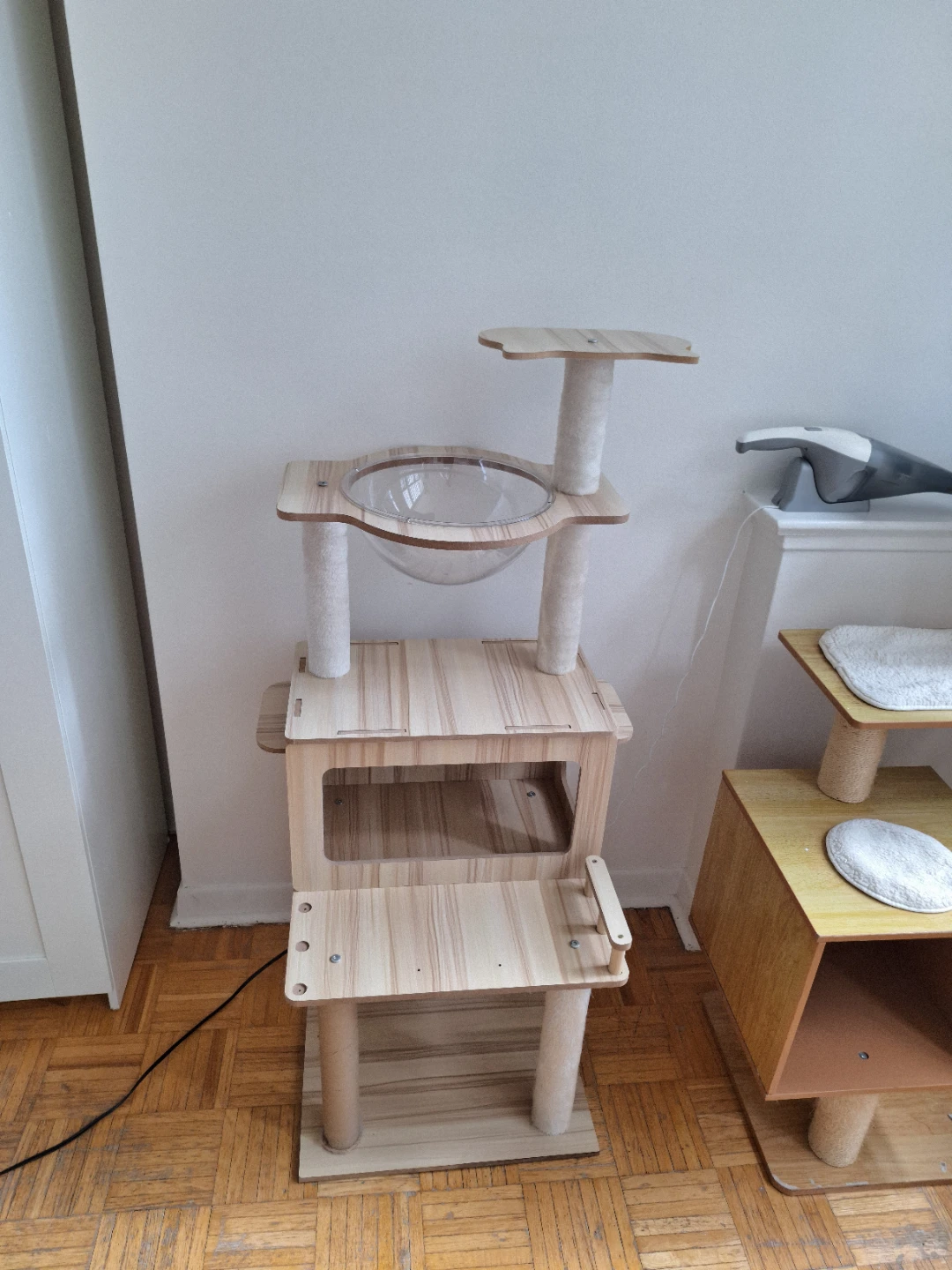 LUXURY CAT BUNDLE: Modern Cat Trees, Bowls, & Toys - photo 2