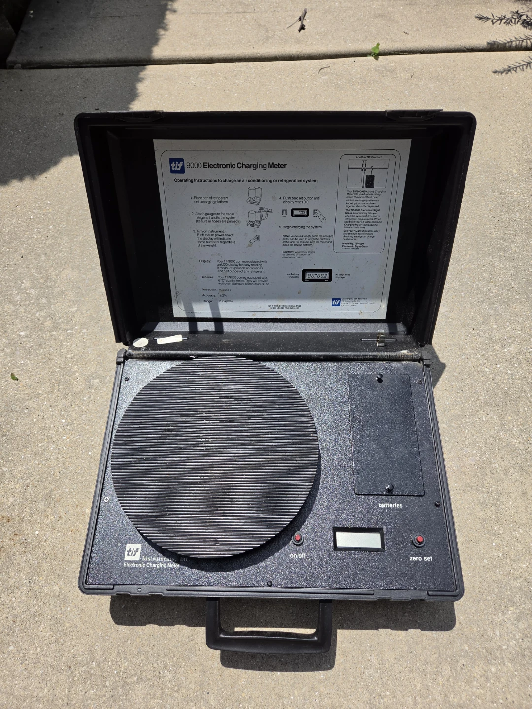 TIF 9000 Electronic Charging Meter