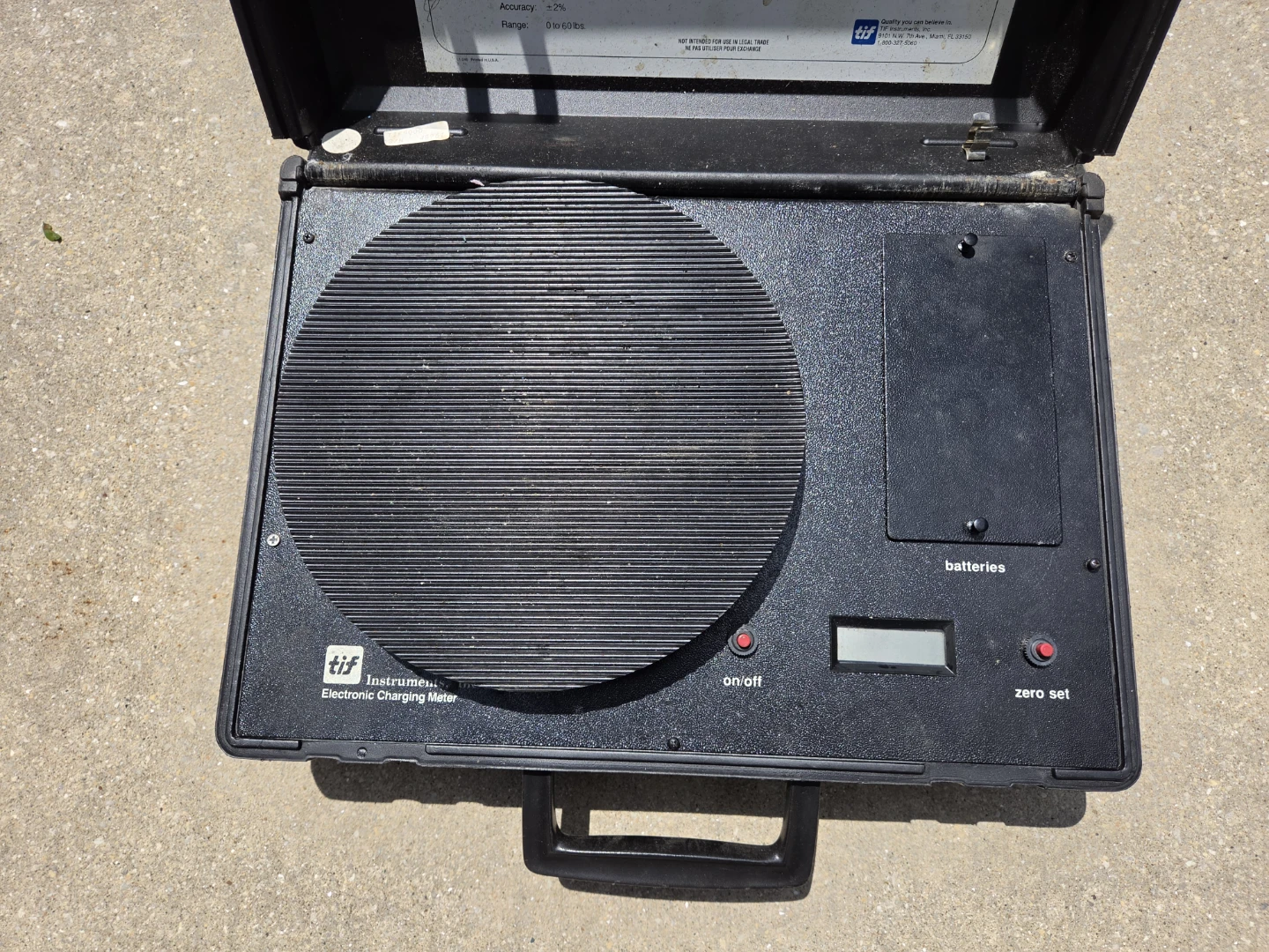 TIF 9000 Electronic Charging Meter - photo 2