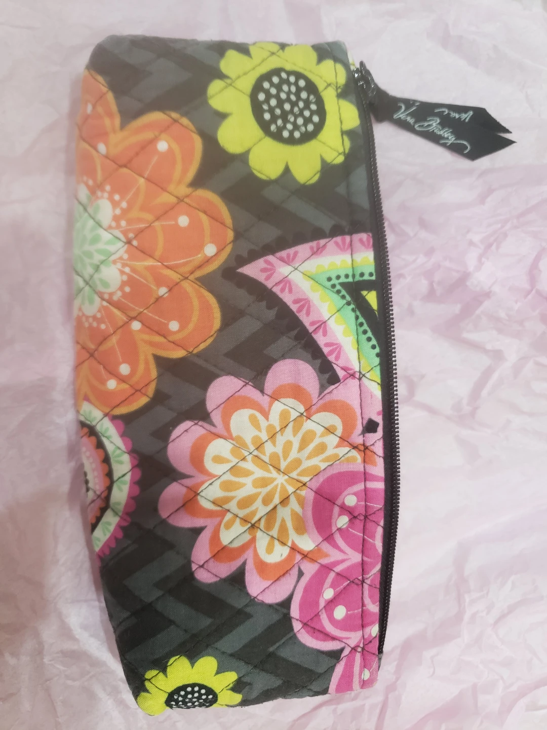 Vera Bradley Quilted Cosmetic Bag