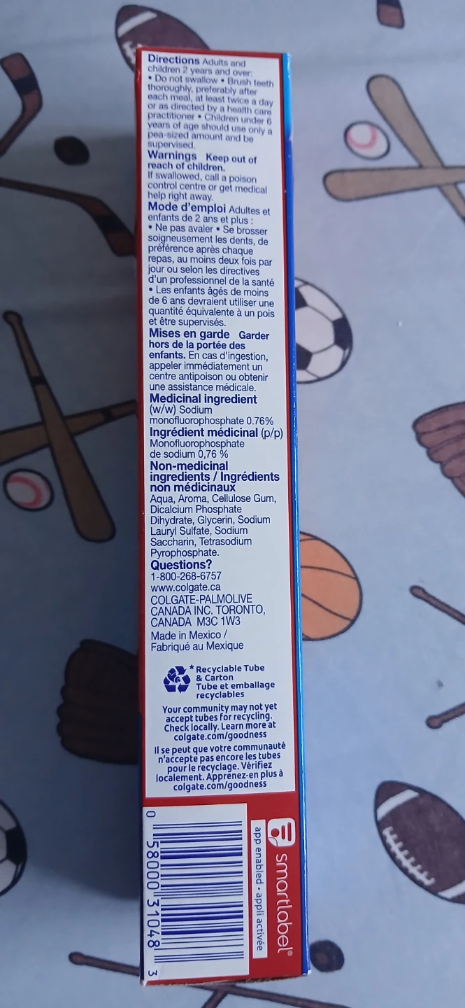 Colgate Cavity Protection Toothpaste 60 mL - photo 4