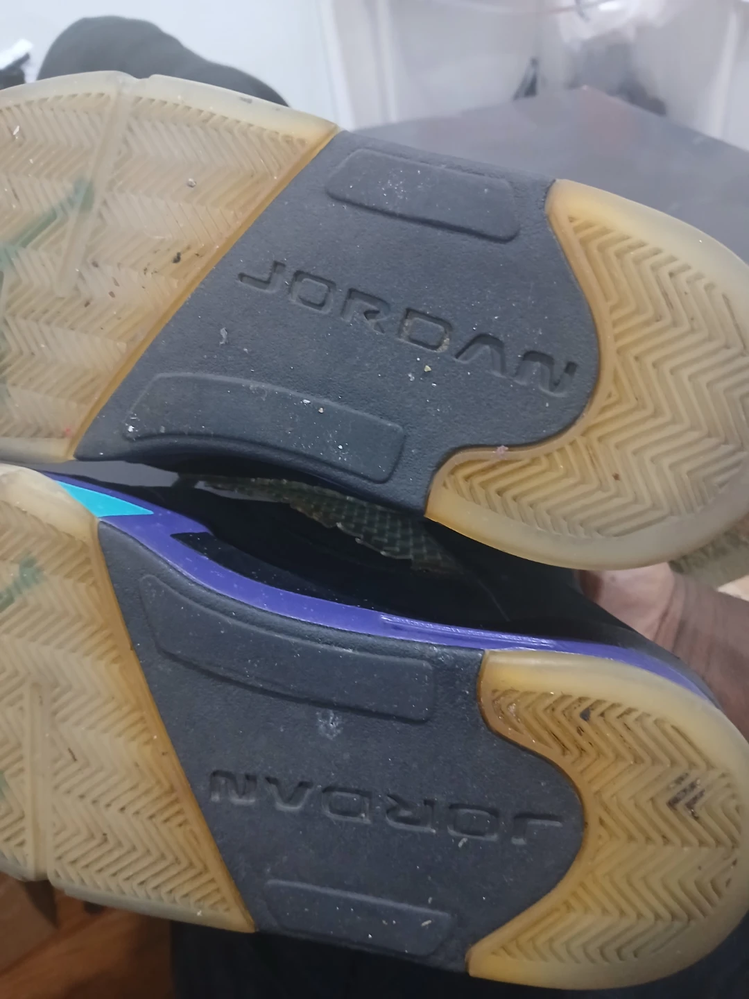 Air Jordan 5 "Grape" Retro Men's Sneakers - photo 4