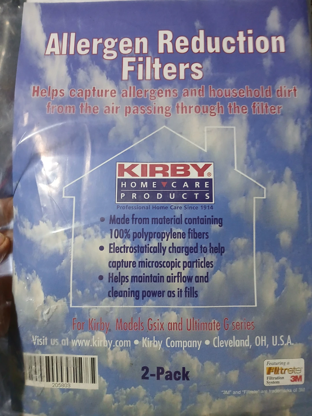 Kirby Allergen Reduction Filters - 2 Pack - photo 2