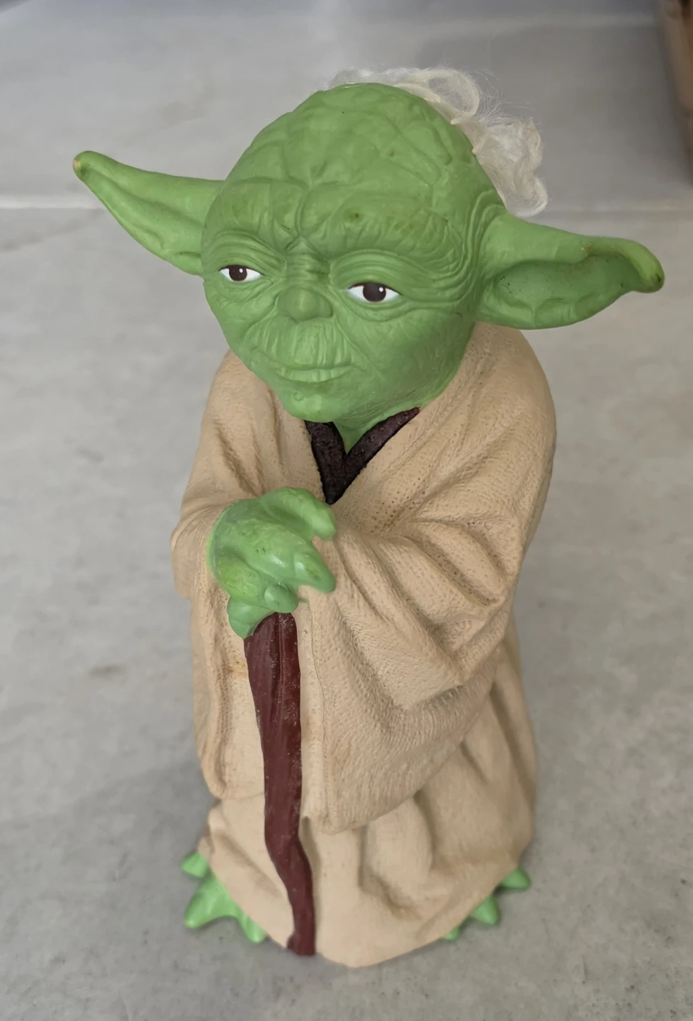 Vintage Yoda Rubber Hand Puppet - Lucasfilm Ltd. 1981