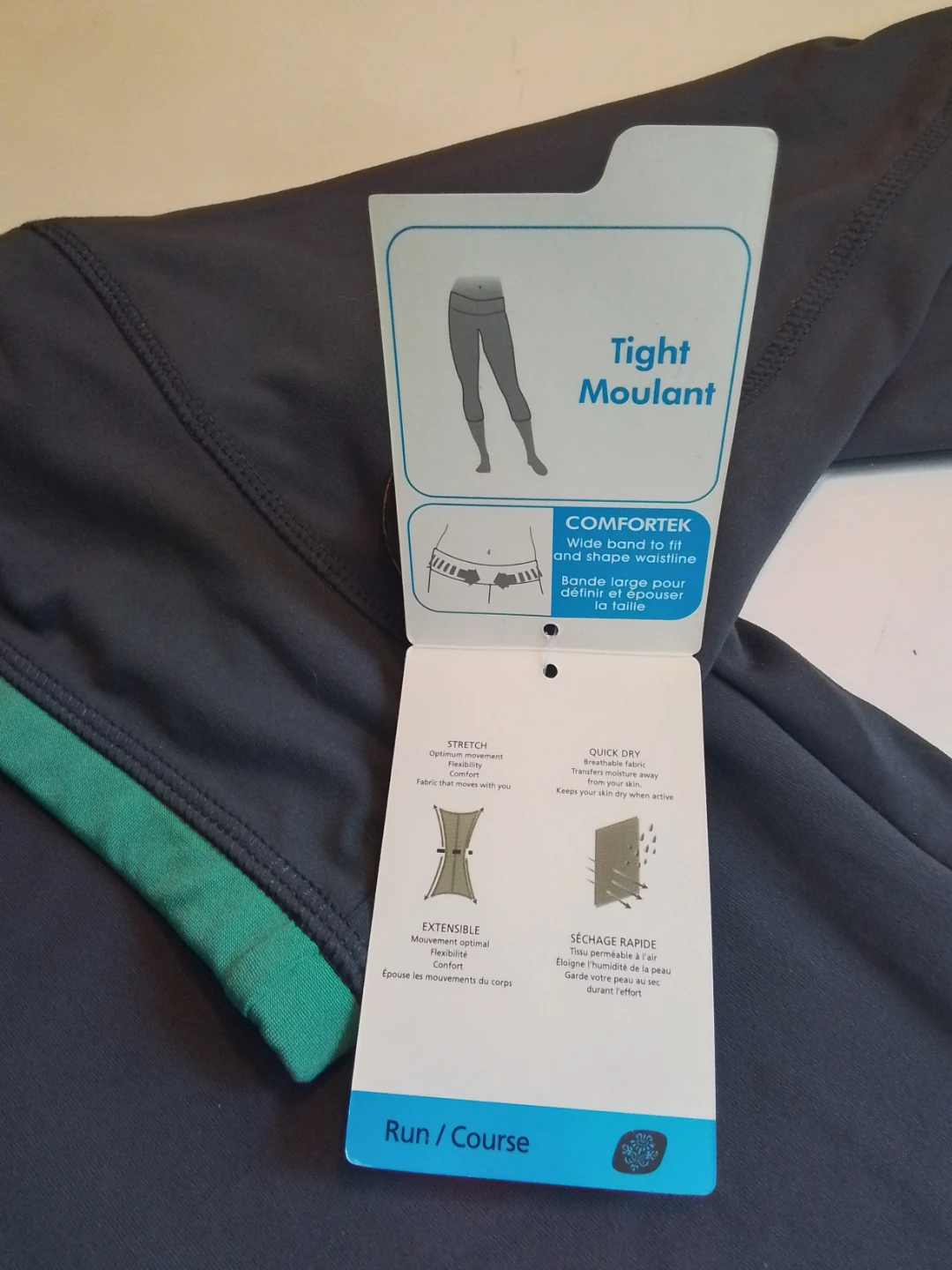 Sportek Platinum Women's Capri Running Leggings Size L - photo 4