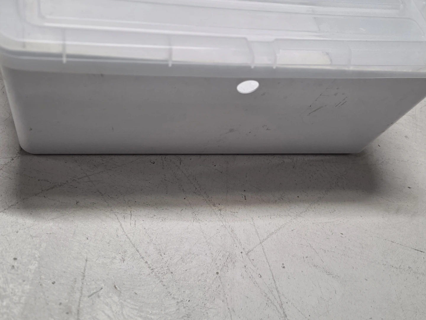 Plastic Storage Bin with Lid - photo 4