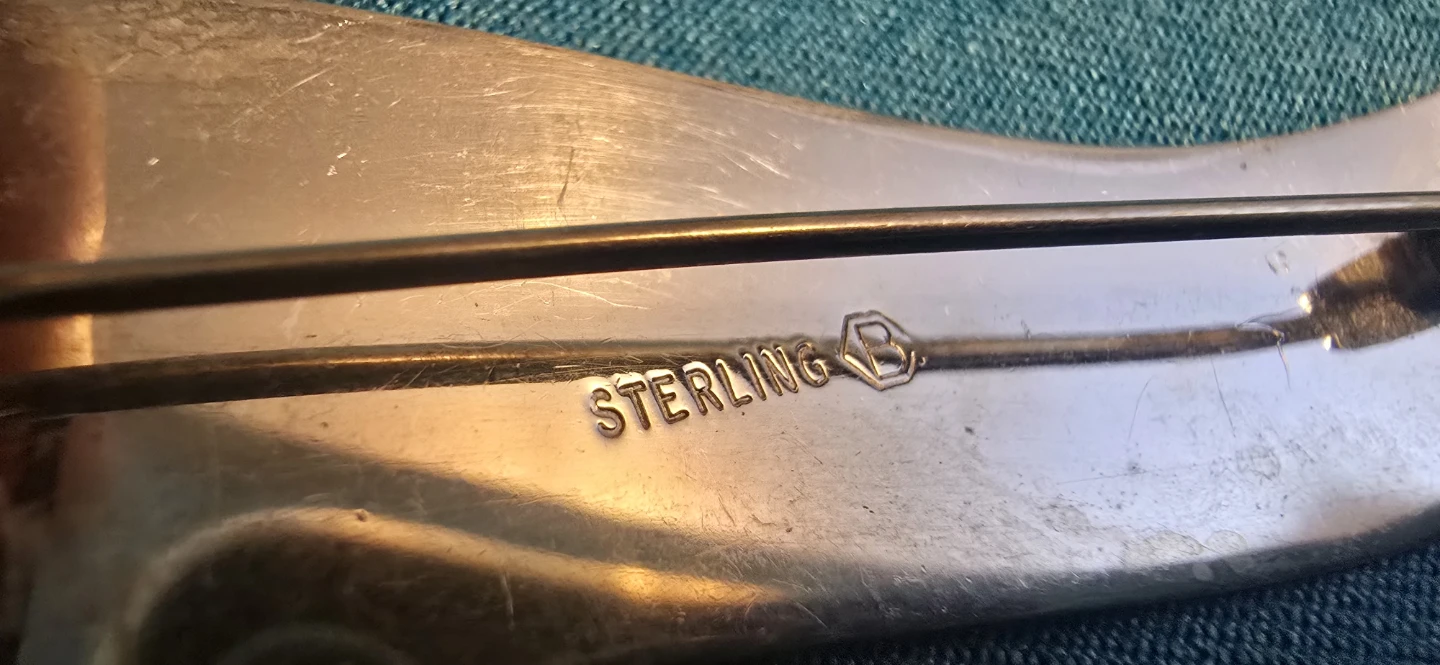 Sterling Silver Wave Brooch - photo 3