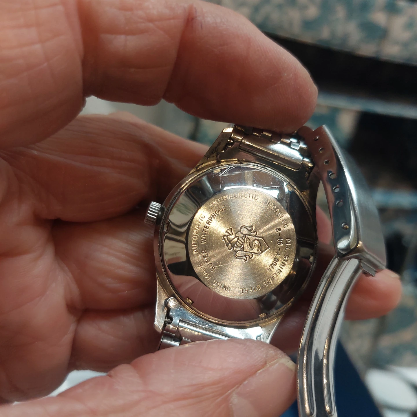 Vintage 1960s Sandoz NOS automatic watch - photo 5