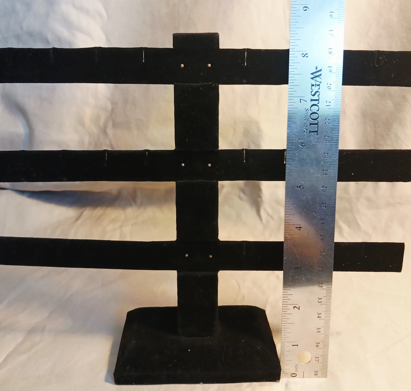 Black 3-Tier Earring Display Stand - photo 2