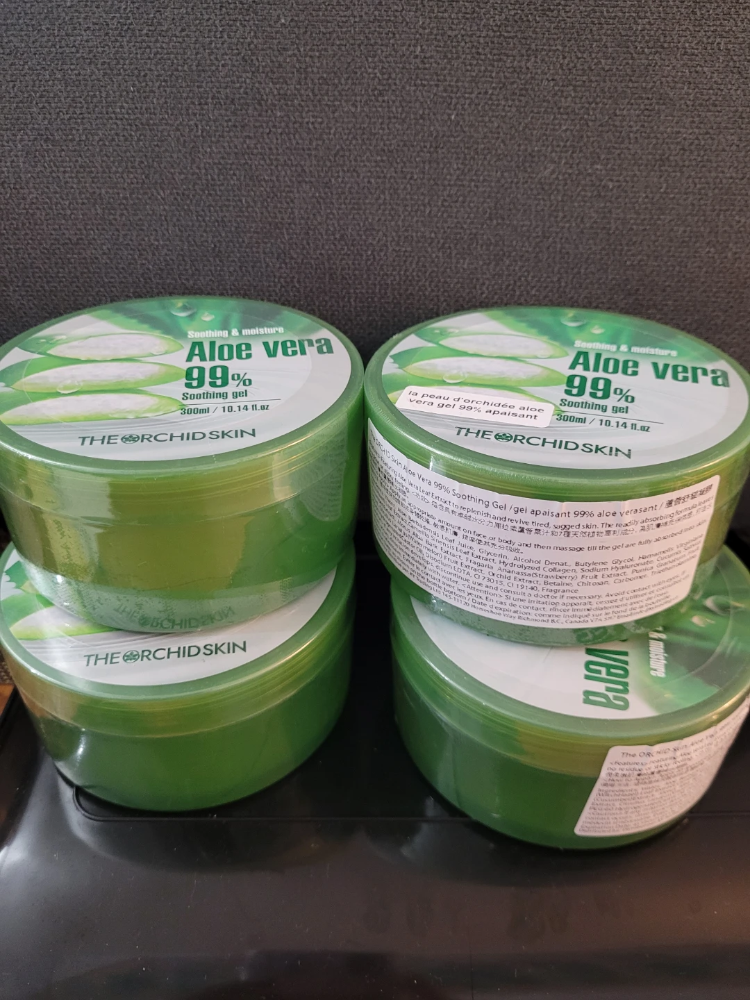 The Orchid Skin Aloe Vera 99% Soothing Gel (300ml) - 4 Pack