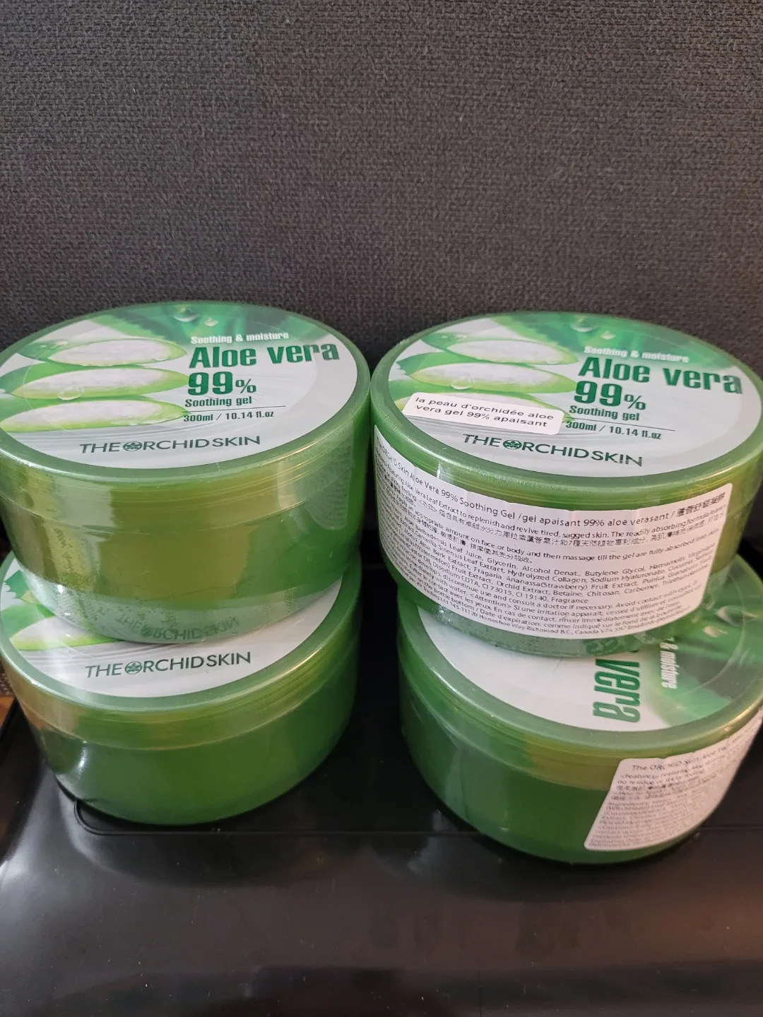 The Orchid Skin Aloe Vera 99% Soothing Gel (300ml) - 4 Pack