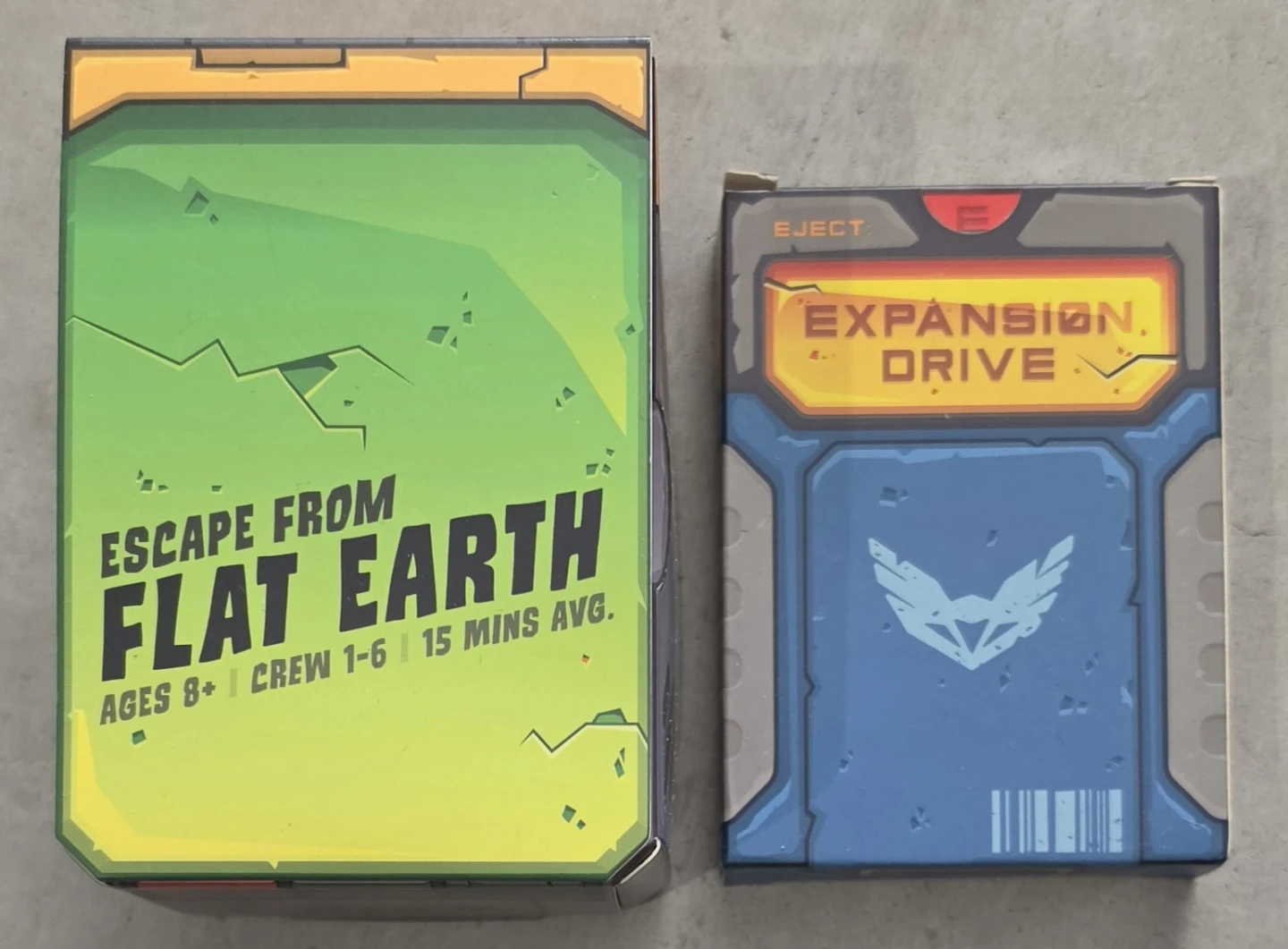 Escape From Flat Earth Board Game with Expansion Drive